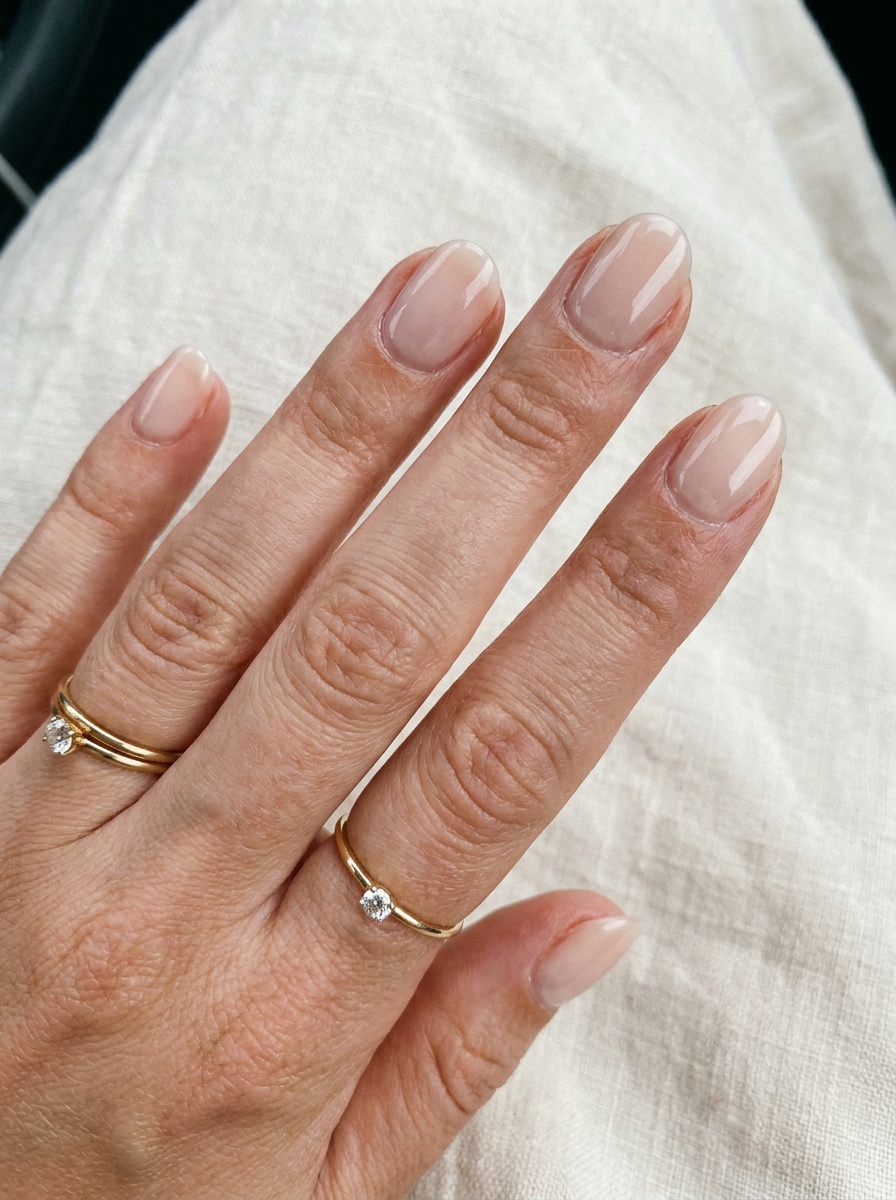 Milky Nude Basic Nails als Basic Nails Inspiration 2026